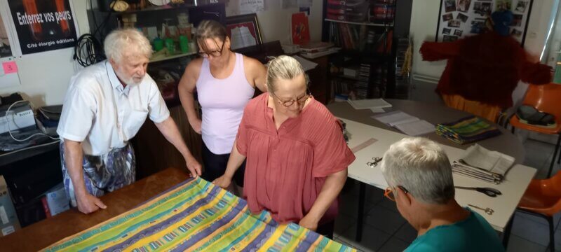Atelier tissu et coussin TACO 2026