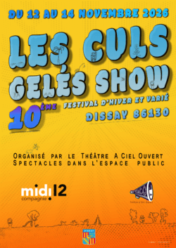 Affiche Les Culs gelés Show 2026